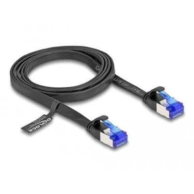 Afbeelding van Delock RJ45 Flachband Patchkabel Stecker zu Cat.6A flexibel 1