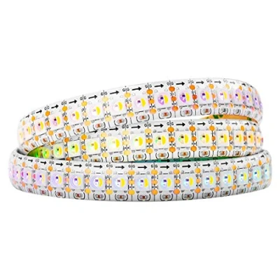 Afbeelding van BTF LIGHTING RGBW RGBNW RGB+Natuurlijk wit SK6812 (Vergelijkbare WS2812B) 1m 144LEDs/Pixels/m Individueel Adresseerbare Flexibele 4 Kleur in 1 LED Droom Kleuren Strip IP65 Waterdicht DC5V