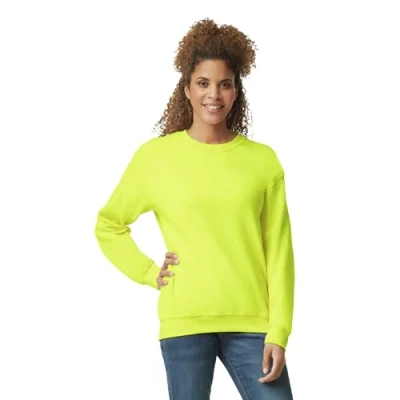 Afbeelding van Gildan GI18000 Sweatshirt Mouwen Recht, Veiligheid Groen, XL