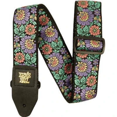 Afbeelding van Ernie Ball Evening Bloom Jacquard Strap