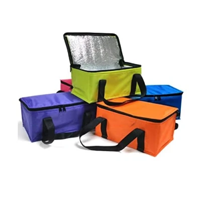Afbeelding van Provance Geïsoleerde boodschappentas, 9,5 liter, picknicktas, opvouwbaar, strandtas, turquoise