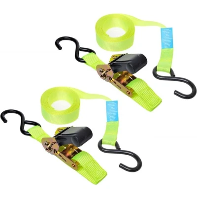 Afbeelding van Pro Plus Spanband met Ratel Inclusief 2 Haken Groen 25 mm x 5 meter stuks
