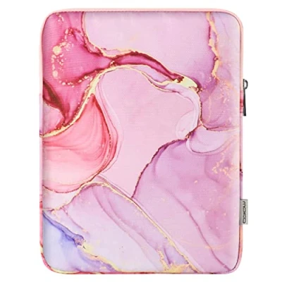 Afbeelding van MoKo 9 11 inch Tablet Sleeve Bag Carrying Case Fits New iPad Pro M4/iPad Air M2 2024, 5/4/3 10.9&quot;/10.5&quot;, M2, 10th 10.9, 9/8th Gen 10.2, Tab S8/S9 11&quot;,Cloudy pink
