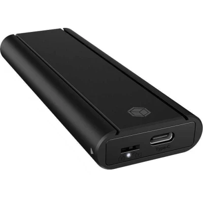 Afbeelding van ICY BOX IB 1807MT C31 behuizing voor opslagstations SDD Zwart M.2