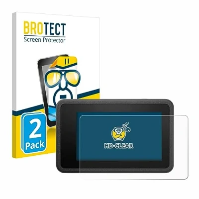Afbeelding van BROTECT Screenprotector voor DJI Osmo Action 4 Folie Beschermfolie transparant (2 Stuks)