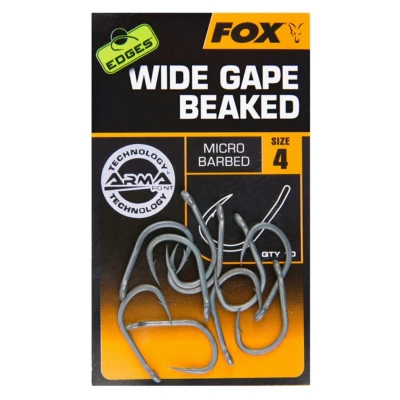 Afbeelding van Fox Edges Armapoint Wide Gape Beaked Micro Barbed 10pcs Maat : Size 4