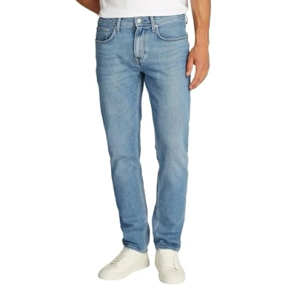 Afbeelding van Tommy Hilfiger Straight Denton leg jeans, Heren, Maat: 38x32, Mesa blue
