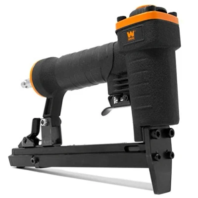 Afbeelding van WEN 61706 20 gauge 3/8 inch kroon luchtaangedreven pneumatische T50 nietmachine voor bekleding en houtbewerking