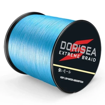 Afbeelding van DORISEA Extreme Vlecht 100% Pe 100m/109Yards Gevlochten Vislijn 6 550Lb Test Visdraad Visserij String Abrasion Bestand Ongelooflijke Superline Zero Stretch Kleine Diameter