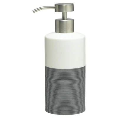 Afbeelding van Zeepdispenser Sealskin Doppio Grey