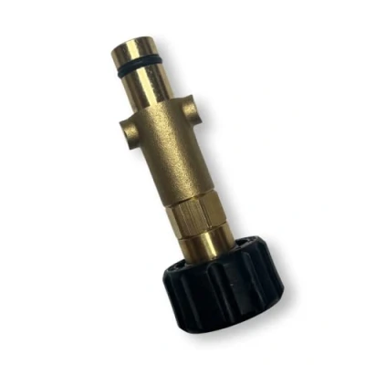 Afbeelding van M&amp;M Smartek Bajonetadapter voor/compatibel met Nilfisk Gerni Quick M22 AG (buitendraad) voor hogedrukreiniger, schuimlans, schuimkanon enz.