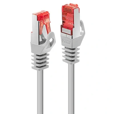 Afbeelding van Stevige FTP netwerkkabel categorie 6 LINDY 47345 3 m Grijs