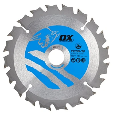 Afbeelding van OX Tools TCTW TF 1361020 20 Tanden ATB Hout Snijden Dunne Kerf Cirkelzaagblad
