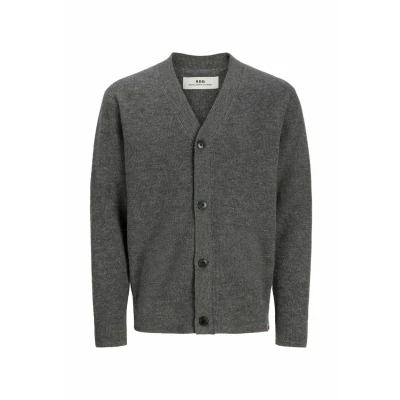 Afbeelding van R.D.D. Royal Denim Division Vest, Heren, Maat: Large, Grey melange