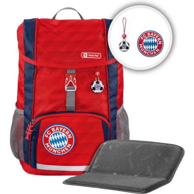 Afbeelding van Step by Vrije tijd Rugzak KID FC Bayern Backpack Set 13L Mia San Rood