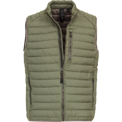 Afbeelding van Casa Moda Bodywarmer Groen maat L Heren met Regular fit Pasvorm Suitable Herenkleding