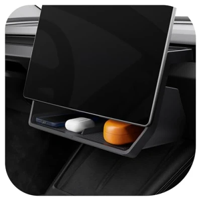 Afbeelding van Spigen Tesla Model 3 Highland 2024 Onder Scherm Opbergdoos Tablet Organiser Box Houder Opbergruimte Ontworpen voor Accessoires
