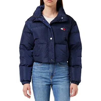 Afbeelding van Tommy Hilfiger Donsjas Blauw L Dames
