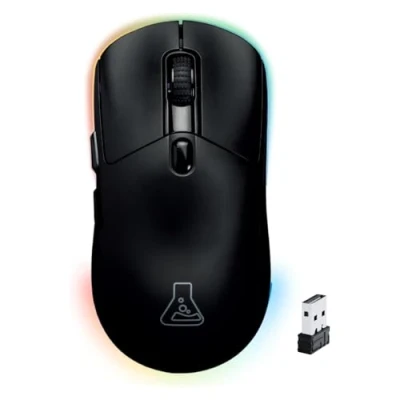 Afbeelding van Competitieve gamingmuis Bedraad of draadloos The G Lab KULT TITAN RGB 12000 DPI Zwart