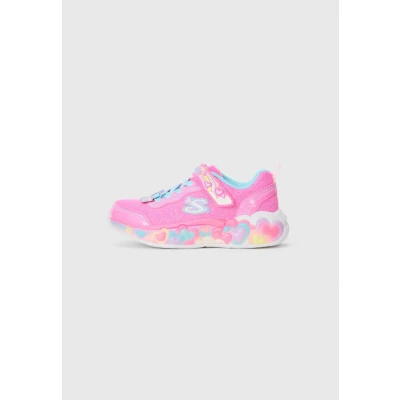 Afbeelding van Skechers Eternal Heart Sneakers laag Hot pink/multicoloured voor kinderen, Maat: 27, pink/multi/coloured Schoenen