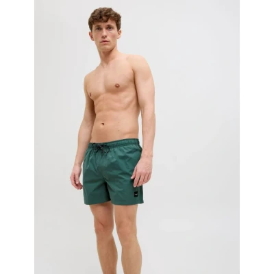 Afbeelding van Jack &amp; Jones Solid Zwemshorts, Heren, Maat: Large, Mallard green