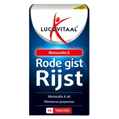 Afbeelding van Stapel tot 60% korting Lucovitaal Rode Gist Rijst 90 tabletten