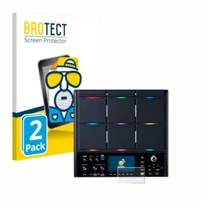 Afbeelding van BROTECT Screenprotector voor Roland SPD SX PRO Folie Beschermfolie matte (2 Stuks)