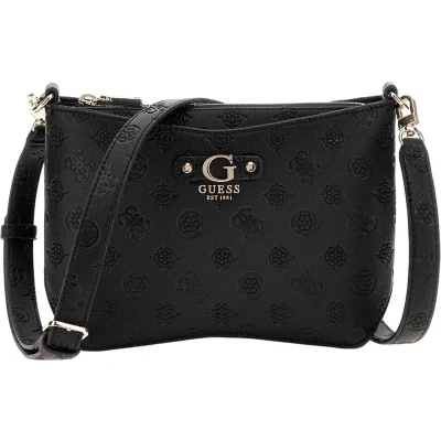 Afbeelding van Guess Gerty Crossbody Dames Tas Zwart One Size