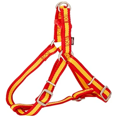 Afbeelding van Hondentuig Trixie Premium Geel Rood XS/S 50 65 cm