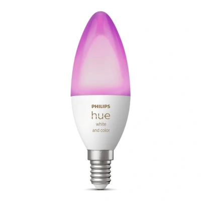 Afbeelding van Philips Hue White and Color Ambiance Single Bulb E14