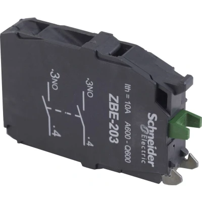 Afbeelding van Schneider Electric ZBE203 Hulpschakelaarblok 1 stuk(s)