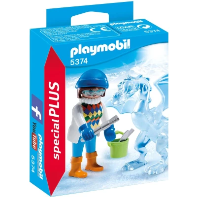 Afbeelding van Playmobil Artiste met ijssculptuur 5374