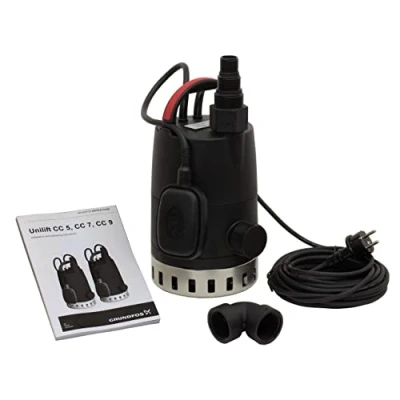 Afbeelding van Grundfos Unilift CC 9 A1 Dompelpomp / Vlakzuigpomp Vlotter 14000l/u 780W Opvoerhoogte 9,5 m