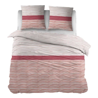 Afbeelding van Snoozing Amanda Dekbedovertrek Lits jumeaux 240x200/220 cm Rood