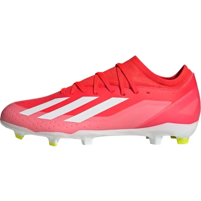 Afbeelding van adidas Performance X Crazyfast League FG Unisex Voetbalschoenen met kunststof noppen solar red cloud white team yellow, Heren, Maat: 45 1/3