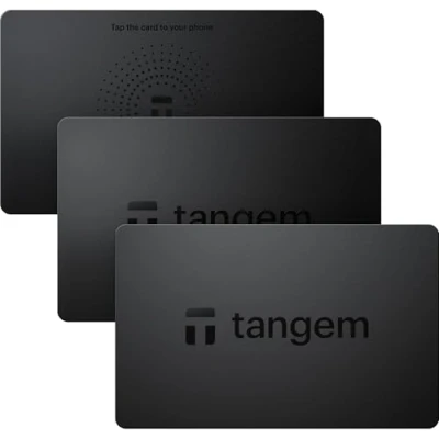 Afbeelding van Tangem Wallet 3 kaarten met Recovery Seed functionaliteit