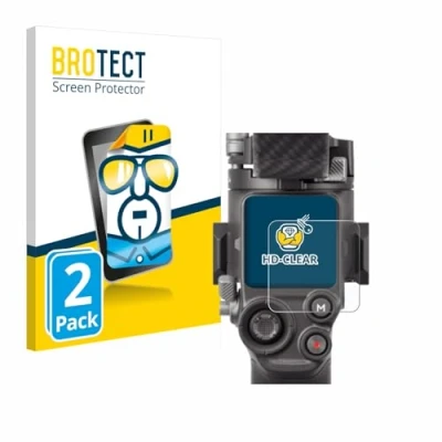Afbeelding van BROTECT Screenprotector voor DJI RS 4 Folie Beschermfolie transparant (2 Stuks)