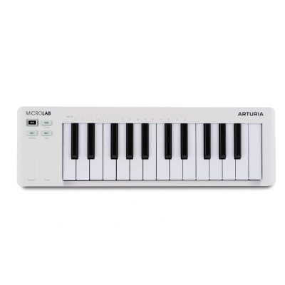 Afbeelding van Arturia MicroLab Mk3 White Midi Keyboard