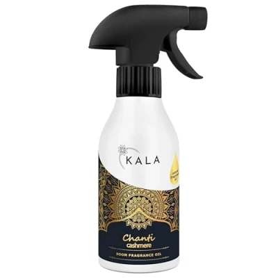 Afbeelding van KALA Luchtverfrisser met Geuroliespray CHANTI Actieve Neutralisator, Kamergeurspray Geurneutralisator, De Geur Blijft 48 Uur Hangen Kasjmiergeur, 250 ml