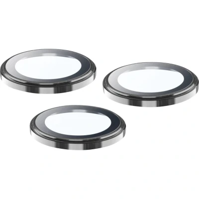 Afbeelding van Cellularline Camera Lens Protection Ring CAMERARINGIPH16PRM Cameraprotector (glas) Apple iPhone 16 Pro, Pro Max 1 stuk(s) Anti vingerafdruk, Krasvast