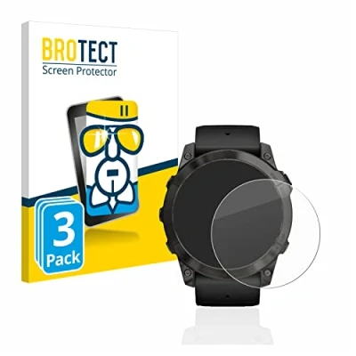 Afbeelding van BROTECT Glas Screen Protector voor Garmin Epix Pro (Gen 2) (51 mm) (3 Stuks) Schermbeschermer [9H Hardheid, Beschermglas Folie niet Gehard Glas]