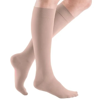 Afbeelding van medi ven elegance CCL2 AD compressiekousen kort (34 38 cm) I kasjmier