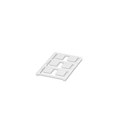 Afbeelding van Phoenix Contact 0825463 UC EMLP (22X22) Apparaatmarkering Montagemethode: Plakken Markeringsvlak: 22 x mm Wit Aantal markeringen: 60 10 katernen