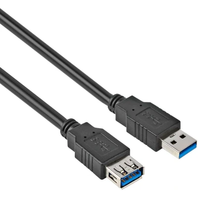 Afbeelding van USB verlengkabel 3.0 Zwart 5 meter Allteq