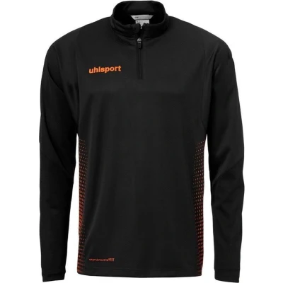 Afbeelding van Uhlsport Score Ziptop Heren Zwart / Fluo Oranje Maat: S