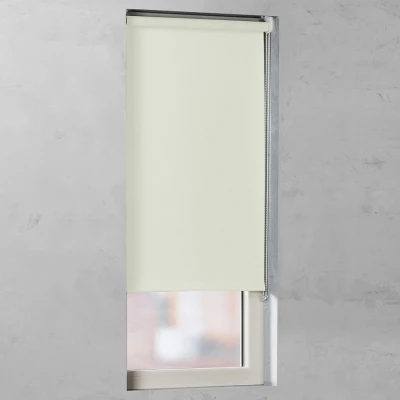 Afbeelding van Rolgordijn Smooth Smart Verduisterend Ecru 120x190 (Beige)