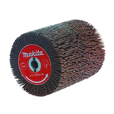 Afbeelding van Makita P 01155 Lamellen schuurrol 100x120mm K80 Red