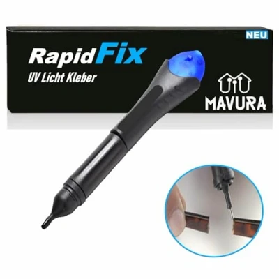Afbeelding van 5 SECOND FIX UV licht lijm lamp vloeibare kunststof, secondelijm superlijm alleslijm 4 ml