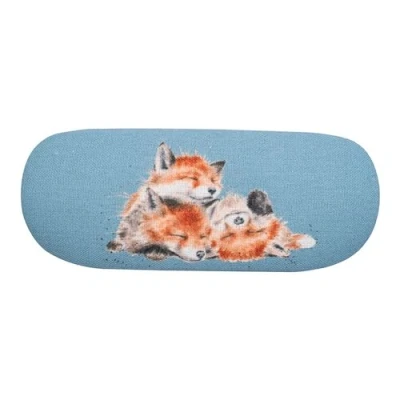 Afbeelding van Brillenkoker Wrendale &#039;Snug as a Cub&#039; Fox Glasses Case