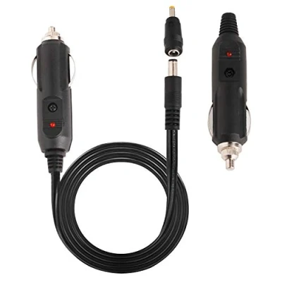 Afbeelding van TOOHUI® 12V/24V sigarettenaansteker stekker, motorvoertuig verlengkabel voor stofdicht waterdicht auto accuklem alligator clip stopcontact adapter, 3m